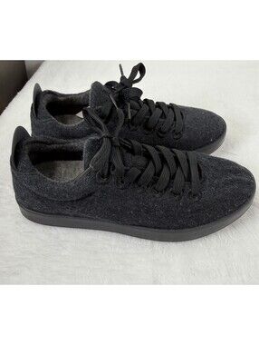 Allbirds Womens 6 Wool Pipers Shoes Natural Black Piper Sneakers